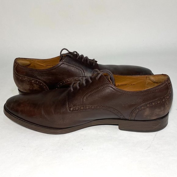 Cole Haan Grand OS Dark Brown Leather Lace Up Oxford Shoes Men’s Size 11 M main image 7